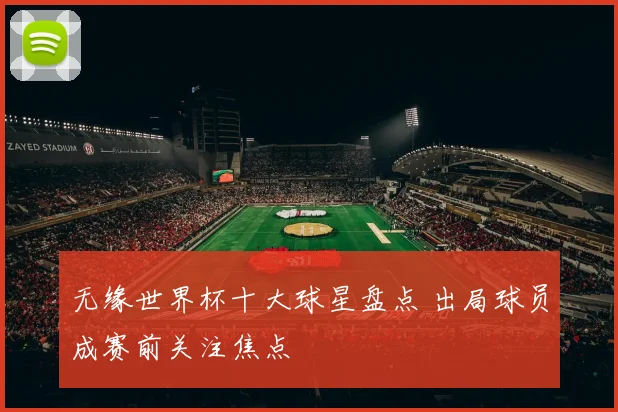 无缘世界杯十大球星盘点 出局球员成赛前关注焦点